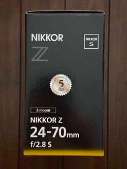 Nikon NIKKOR Z 24-70mm f/2.8 S II Lens (Nikon Z)