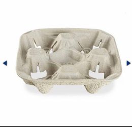4 cup carrier. 150 count,