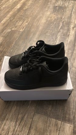 All black Nike Air Force 1