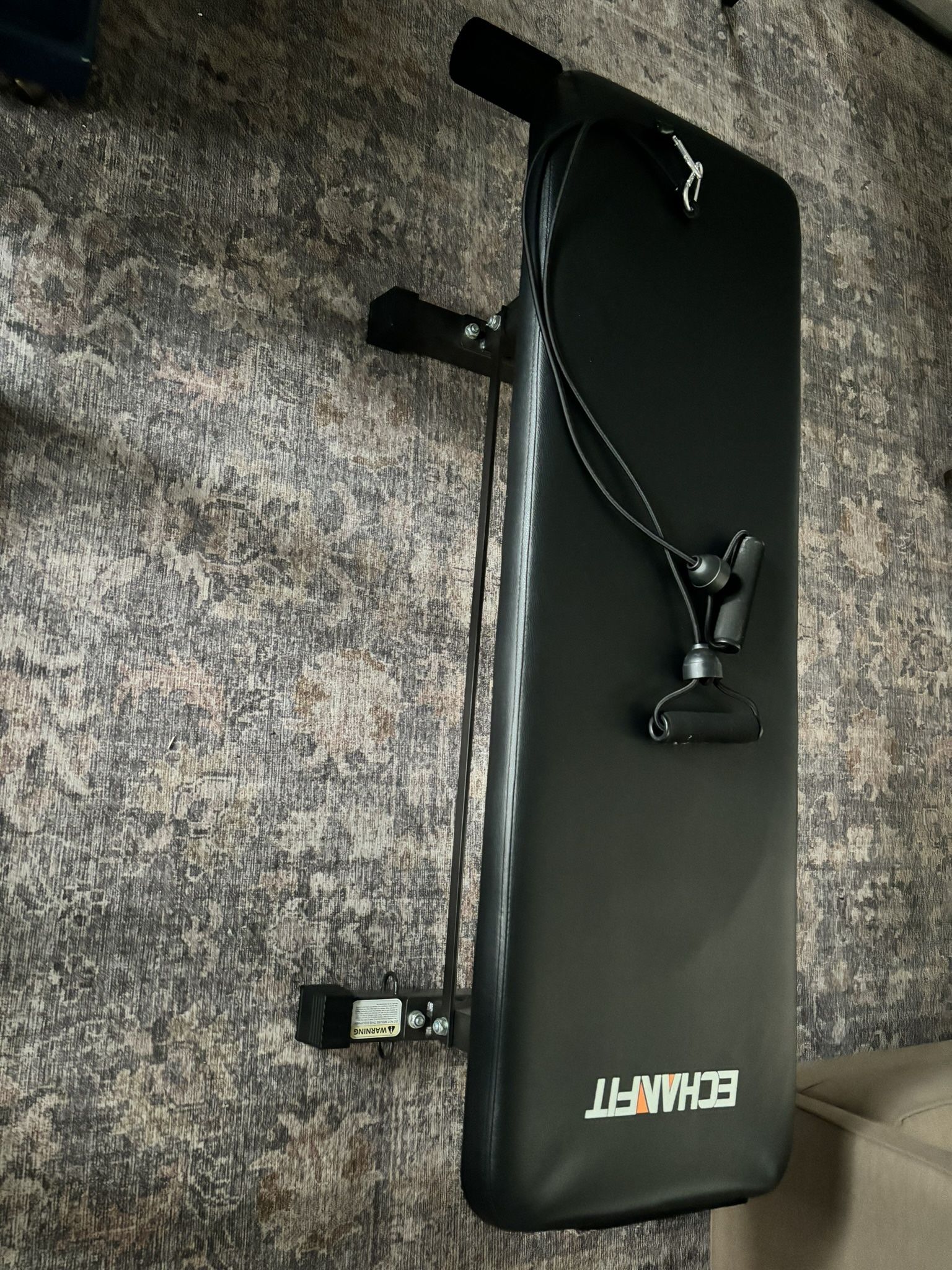 ECHANFIT Weight Bench And Dumbbells