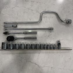 Vintage Urrea 3/8” Drive Set