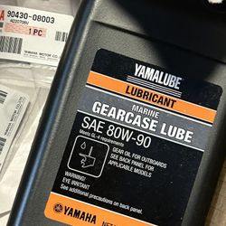 New Yamalube Gear Oil Change Kit 80W-90