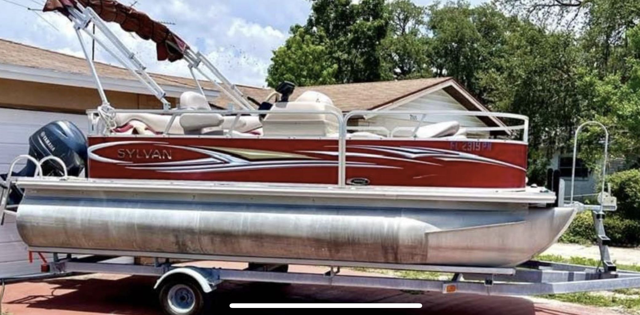 Pontoon 18’ New Motor