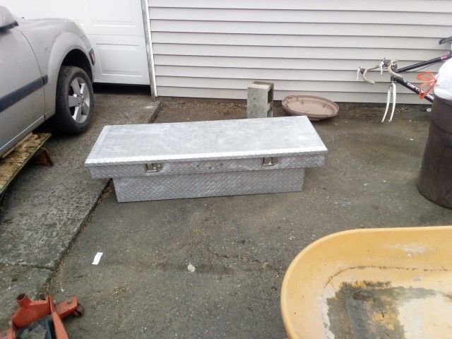 Diamond Plated Truck Box