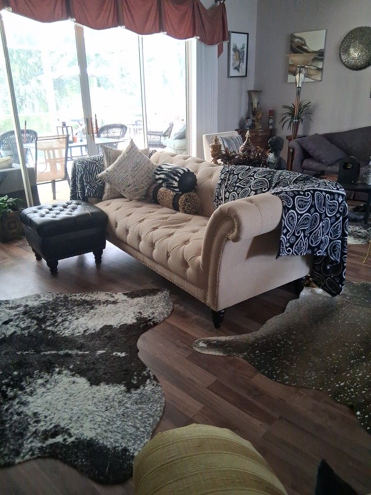 Beautiful Cream Color Couch