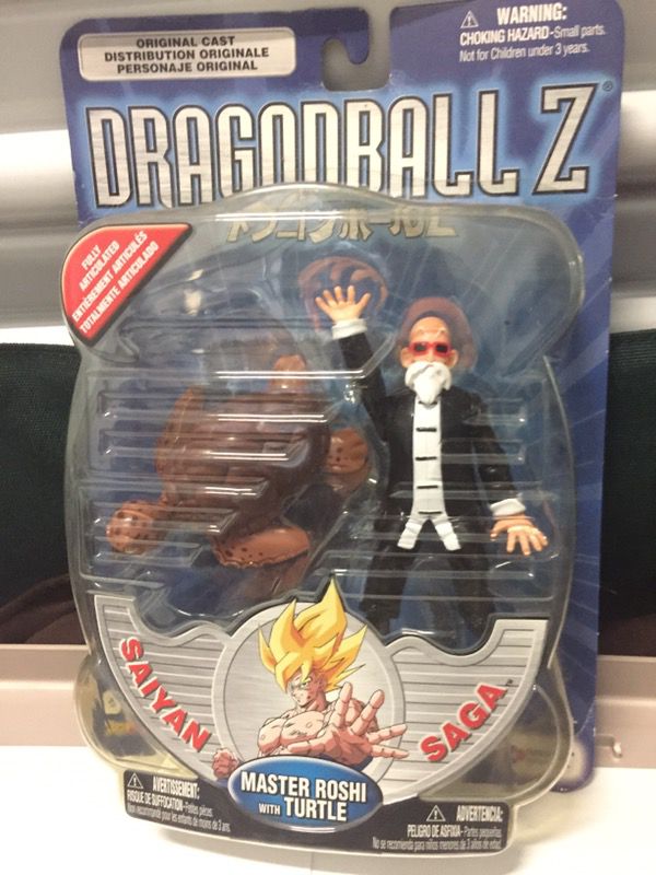 Dragonball Z Master Roshi with Turtle Action Figure