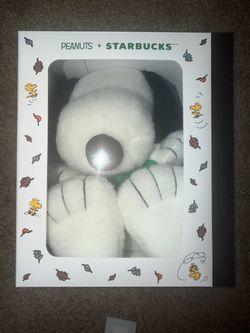 Snoopy merch Starbucks Snoopy Plush in Box