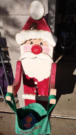 Wooden Santa