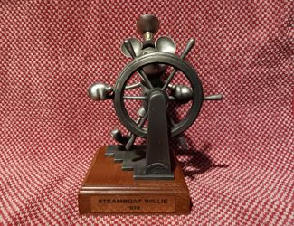 Pewter Hudson Steamboat Willie Mickey Mouse