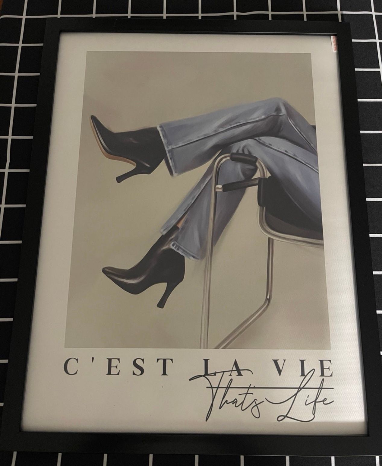 Unframed Fashion Canvas Poster