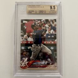 2018 Topps Update #US250 Ronald Acuna Jr - GRADED 9.5 BGS