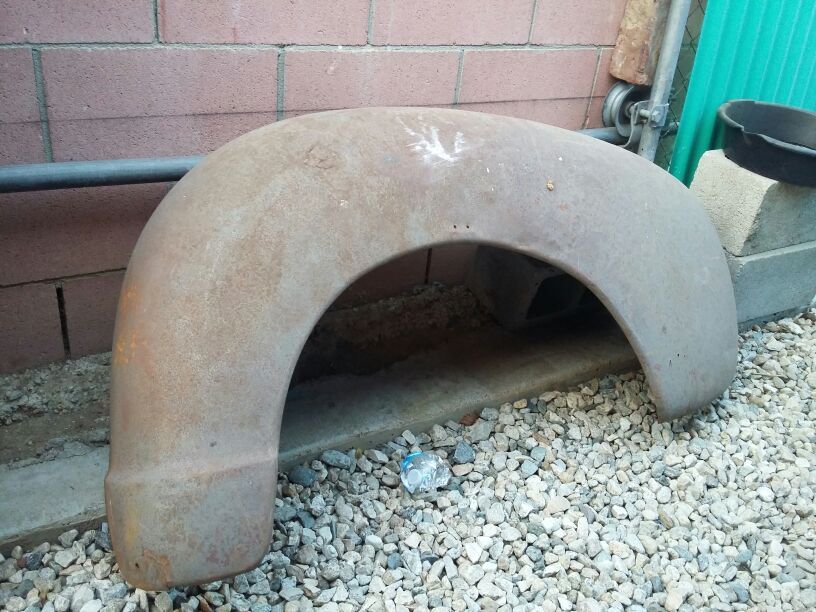 47-54 chevy truck rear fenders