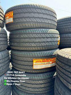 235/55/18 Arroyo Grand Sport New Set of Tires Installed and Balanced Set de Llantas Nuevas Instaladas y Balanceadas