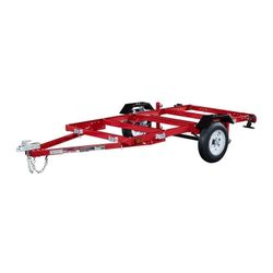 HAUL-MASTER 1720 lb. Capacity, 4 ft. x 8 ft. Heavy Duty Folding Trailer