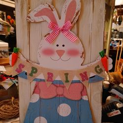 Cute Easter Bunny,  15"1/2 Tall