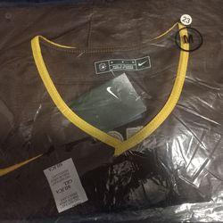 MLB Jersey Brown Yellow Size Medium