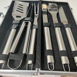 BBQ tools and Carrying Case 