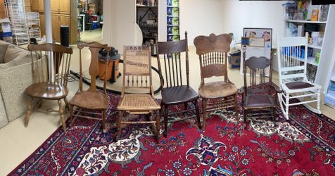 Antique chairs, Assortment One Of A Kind