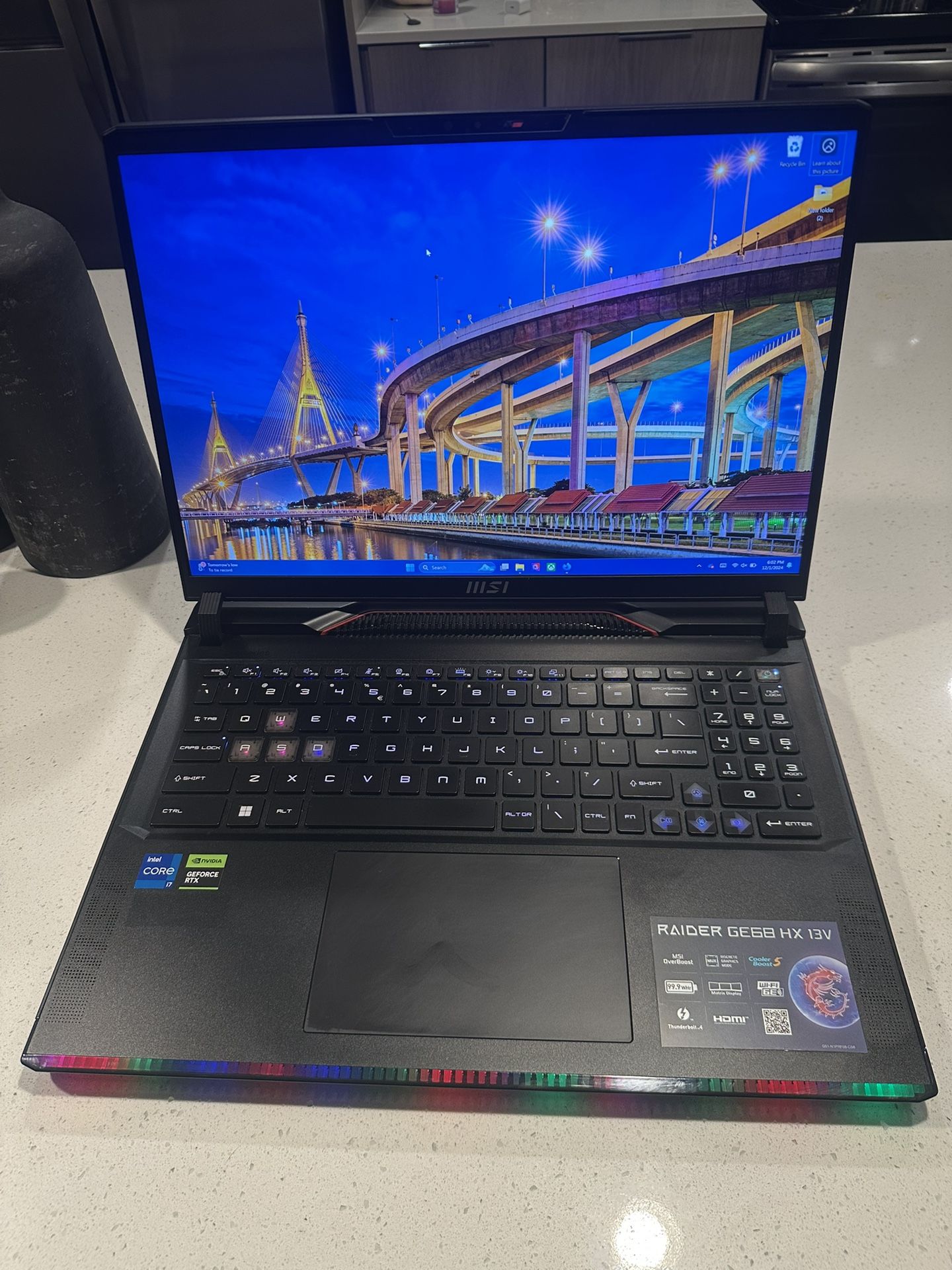 MSI GE68 Raider Laptop