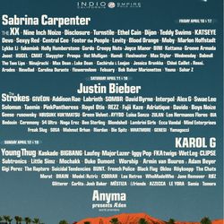 Sunday Coachella wrist band