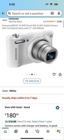 Samsung Digital Camera 