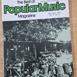 November 1978 Best of Popular Music magazine featuring The Carpenters, Captain & Tennille, and Olivia Newton-John #musicmagazine