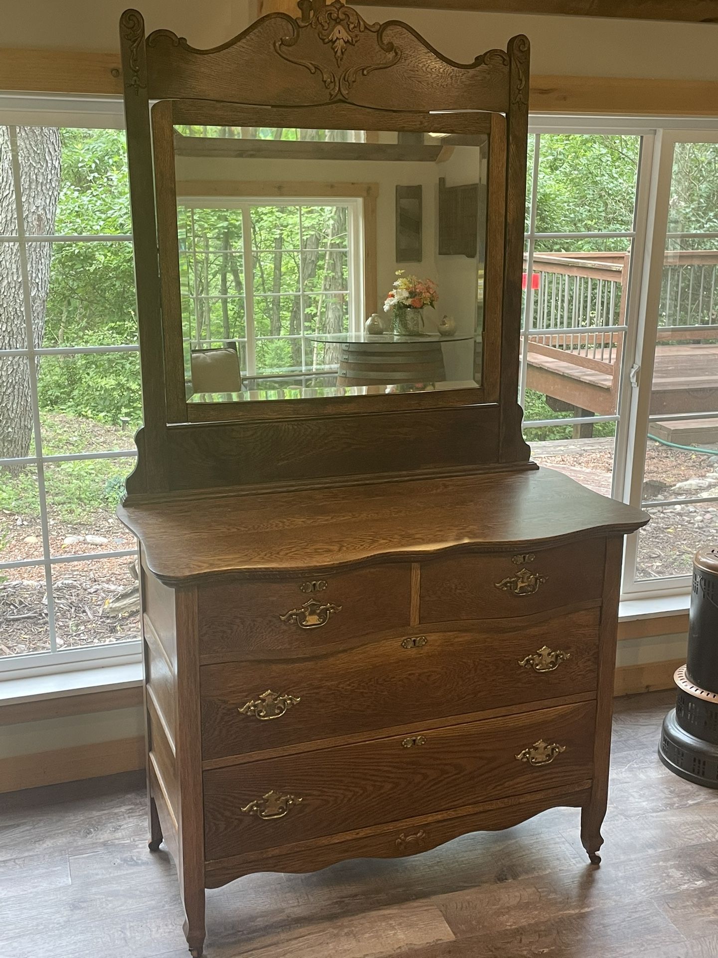 Antique Dresser Mirror