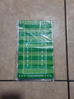 Football Field Touchdown treat bags
