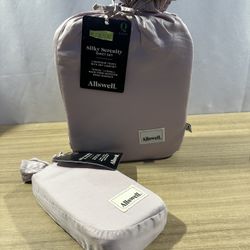 #2845 Allswell 6-Piece Soft & Silky Luxury 100% TENCEL, Mauve Dream, Queen