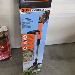 BLACK+DECKER 20V MAX Cordless String Trimmer and Edger