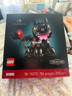 New LEGO Icons Toothless How To Train Your Dragon 10375 Unopened