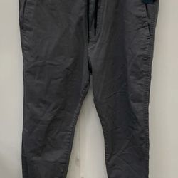 NWT  Hollister Skinny Jogger Men's Gray Pants Size Large $49.95