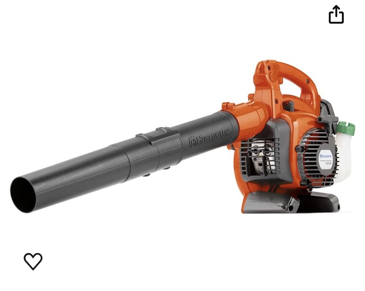 Handheld Leaf Blower, 470-CFM, 170-MPH, 12.5-N Powerful Clearing Performance and Ergonomic Design, Orange