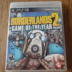 Borderlands 2 Game of The Year For Playstation 3
