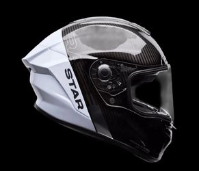 Bell Carbon Race star flex dlx Large  “strike”