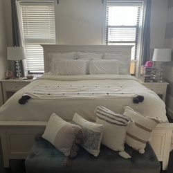 Bed Frame & Box spring (King) 