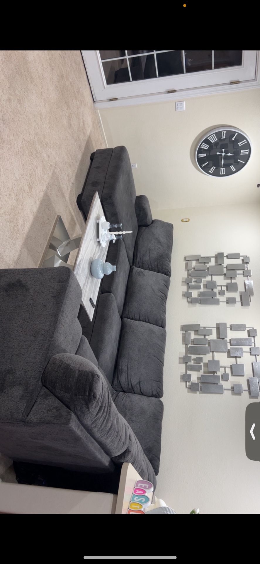 Gray Sectional Couch