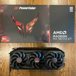 PowerColor Red Devil AMD Radeon RX 9070 XT 16GB GPU Graphics Card GPU 
