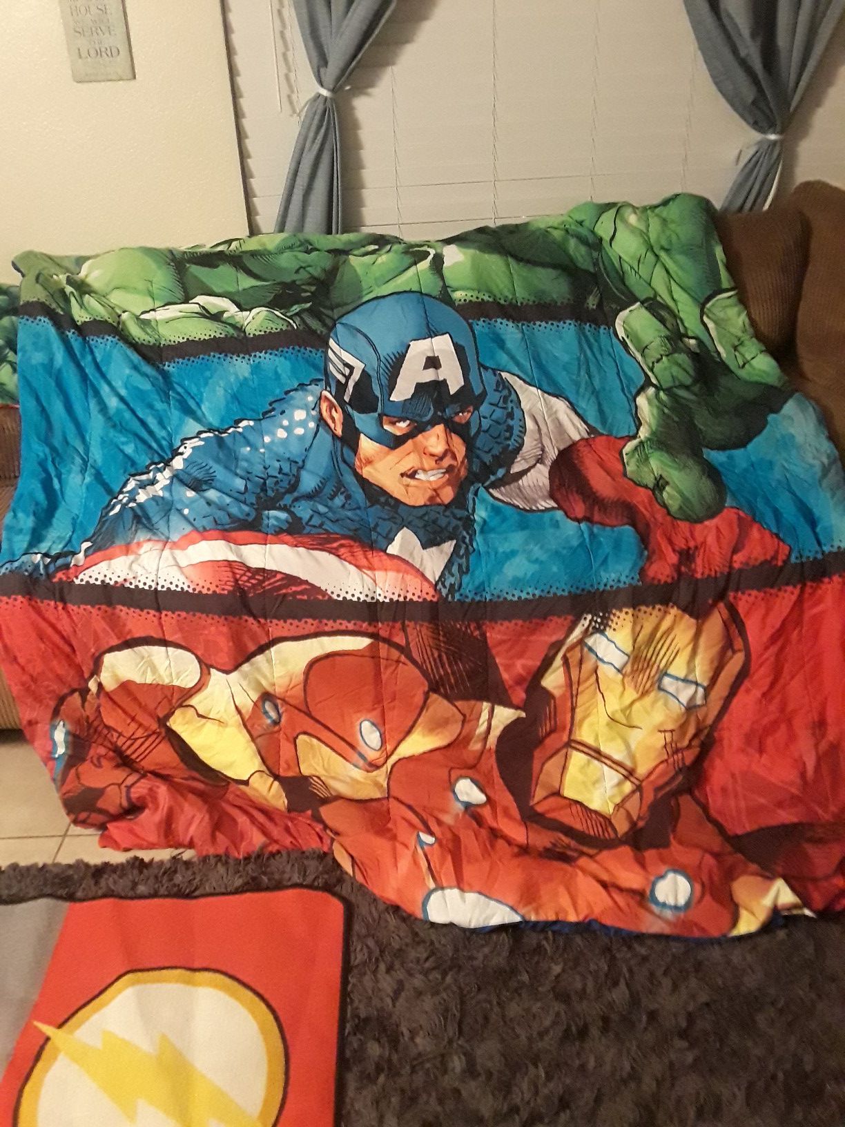 Avengers bedroom set