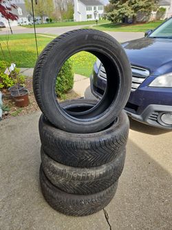 All weather tires 225/55/R18
