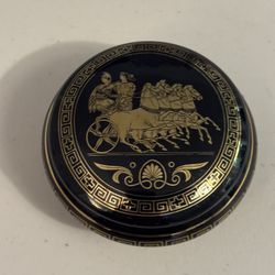 Handmade Trinket Box Porcelain 