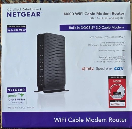 Netgear WiFi Modem Router