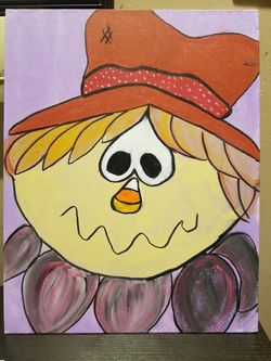 Scarecrow painting