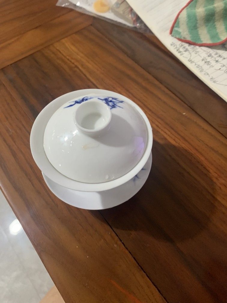 small porcelain cup