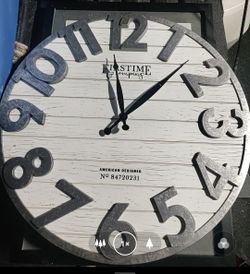 Farm Style Wall Clock