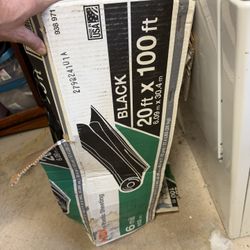 6 Mill Black Plastic 