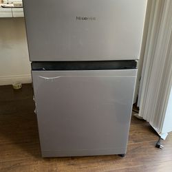 Mini Fridge with Freezer 