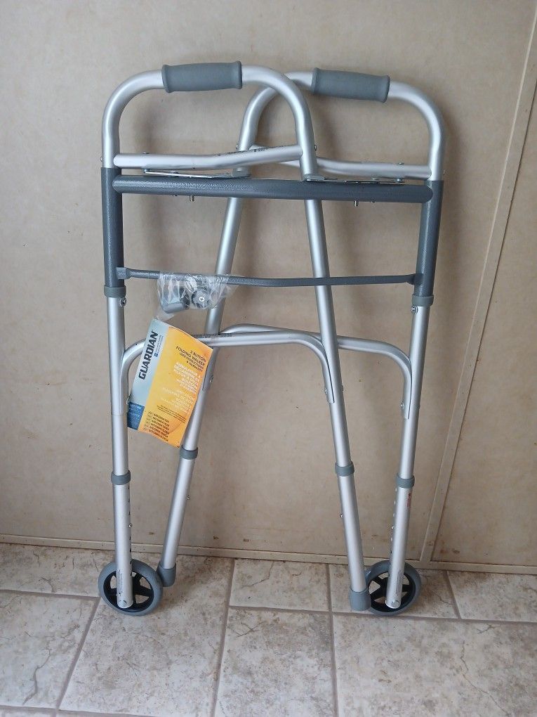 Guardian 2 Button Folding Walker
