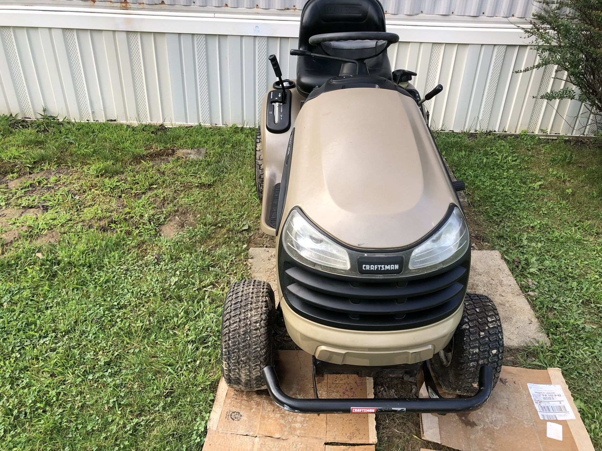 Craftsman Riding Mower 