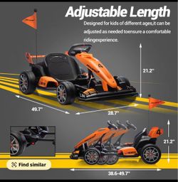 McLaren Kids Electric Ride-On Go Kart